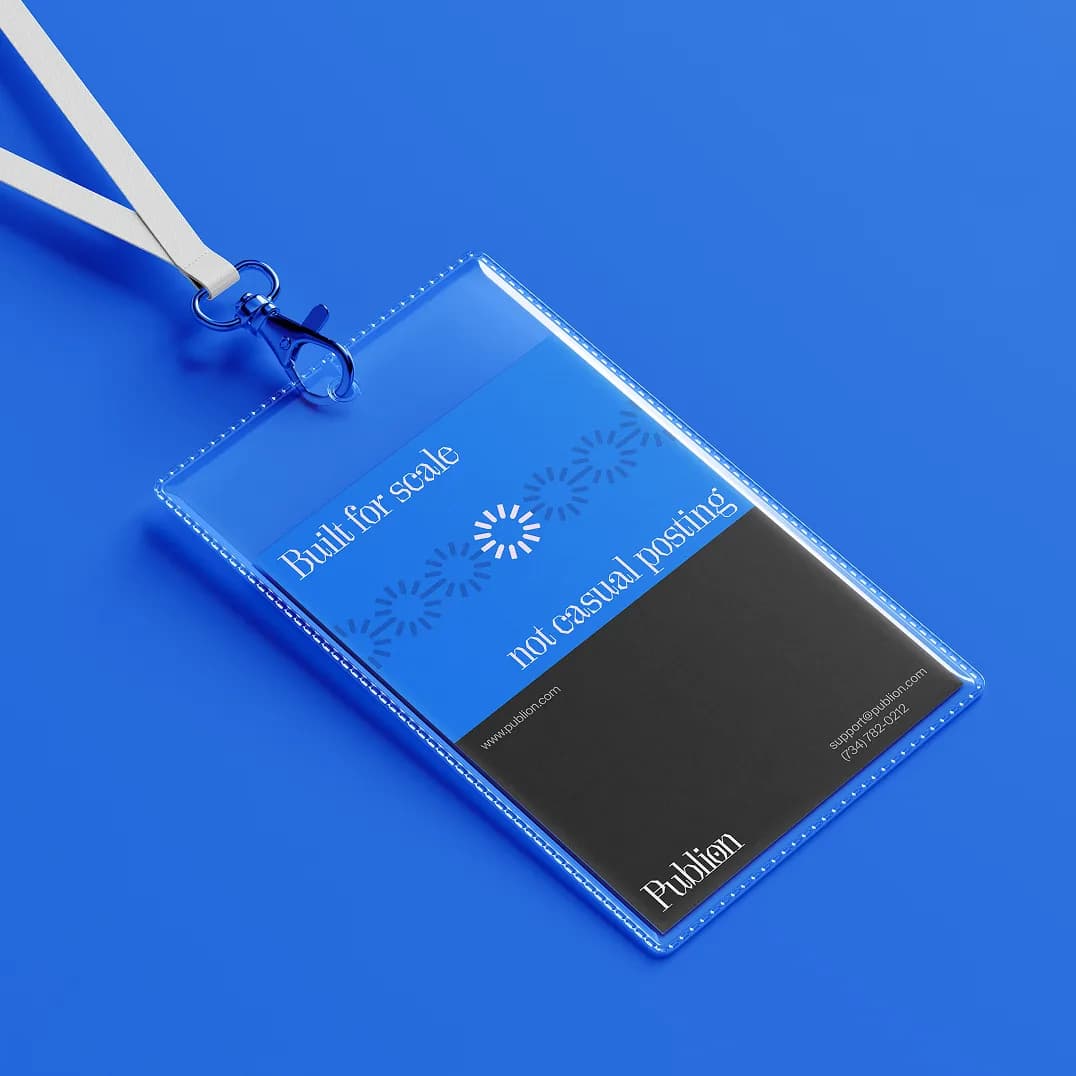 Publion ID card holder