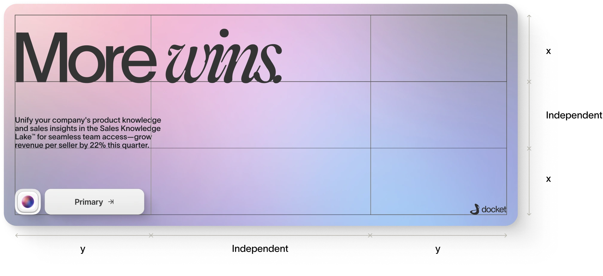 Docket layout colored